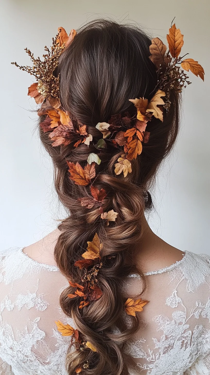 Embrace Nature: A Romantic Autumn-Inspired Hair Braid