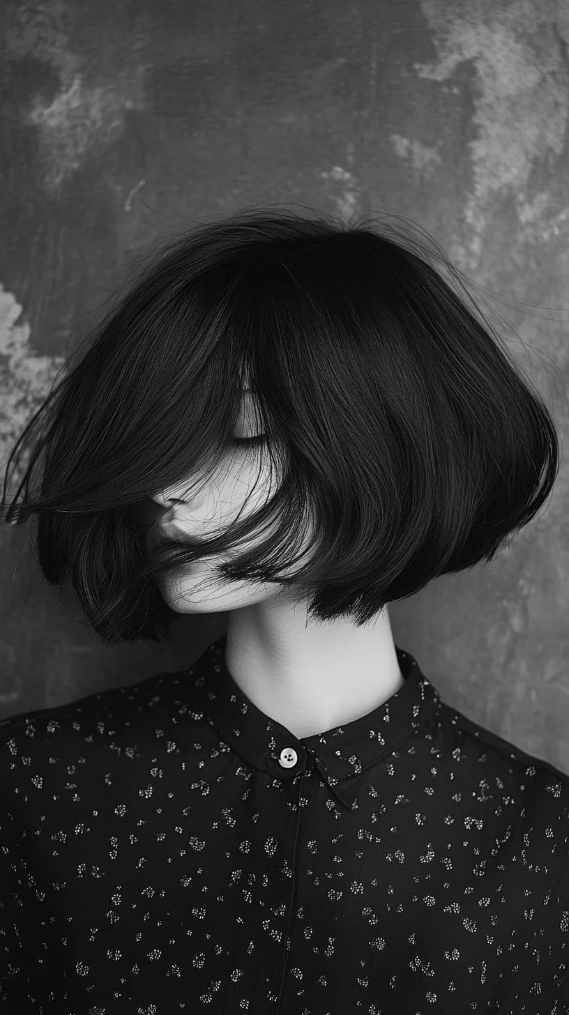 Embrace the Effortless Elegance of a Chic Textured Bob Hairstyle