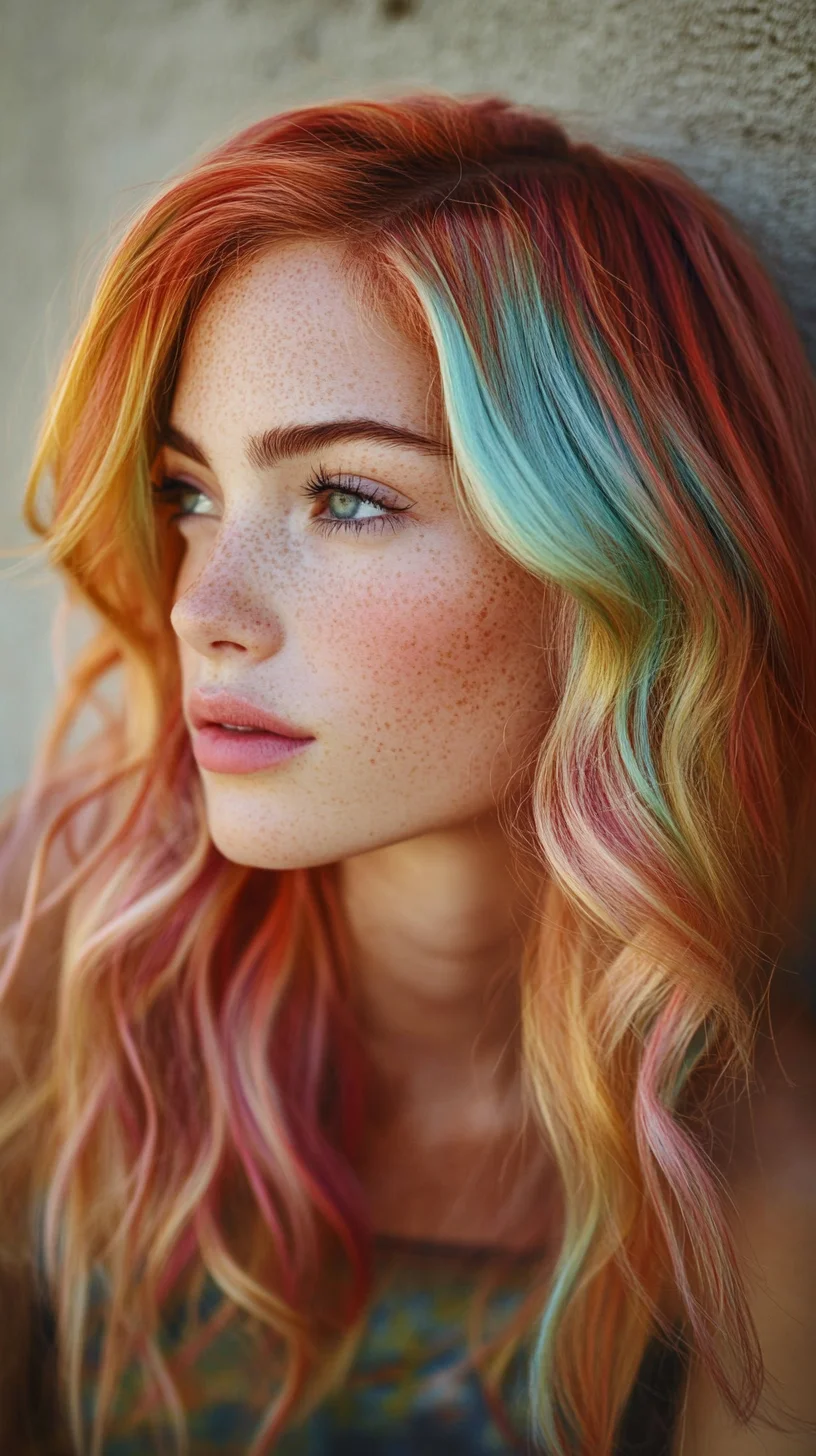 Embrace Whimsy: Rainbow Waves for a Playful, Bold Look