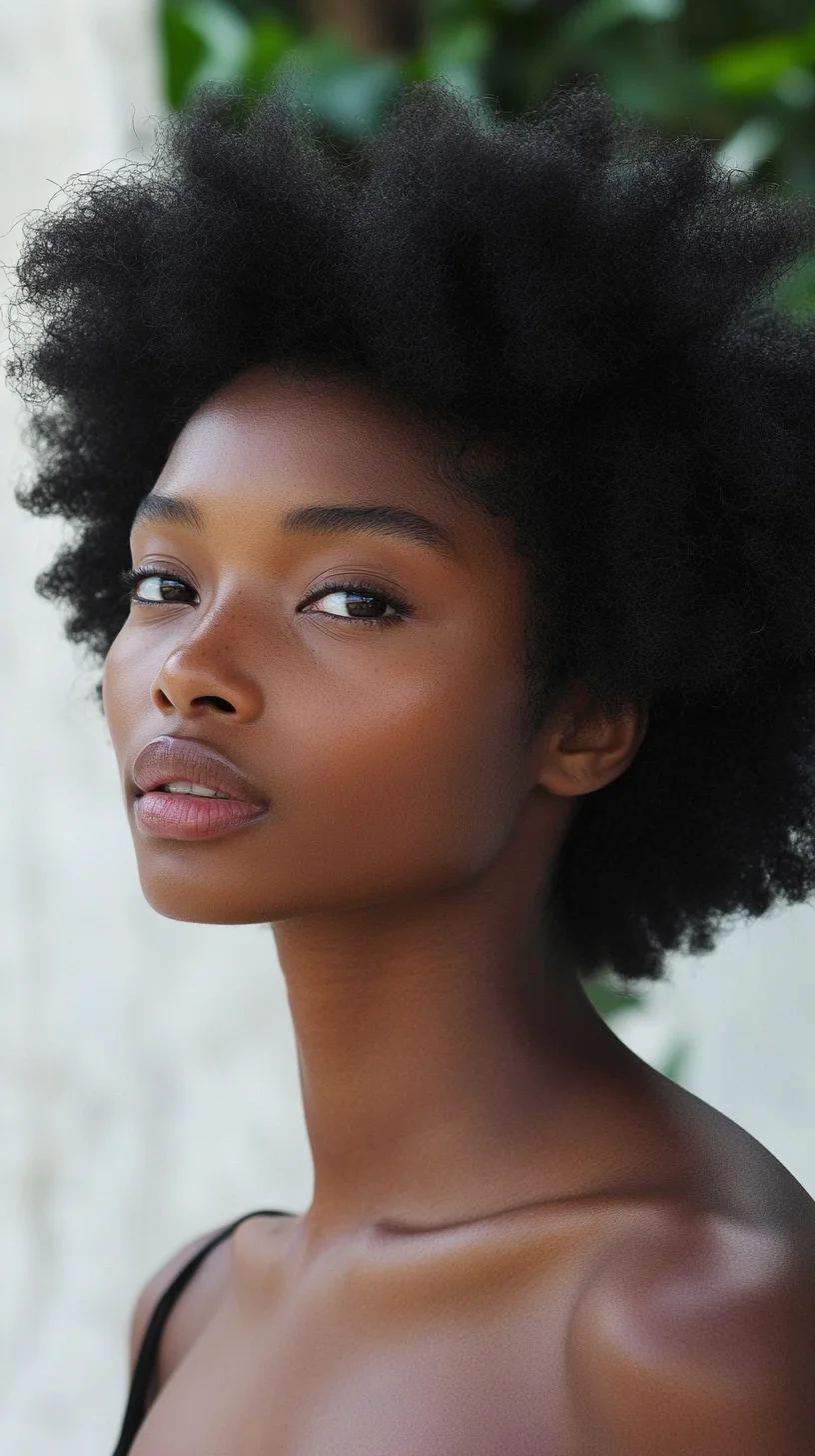 Embrace Your Natural Crown: The Bold Afro Hairstyle