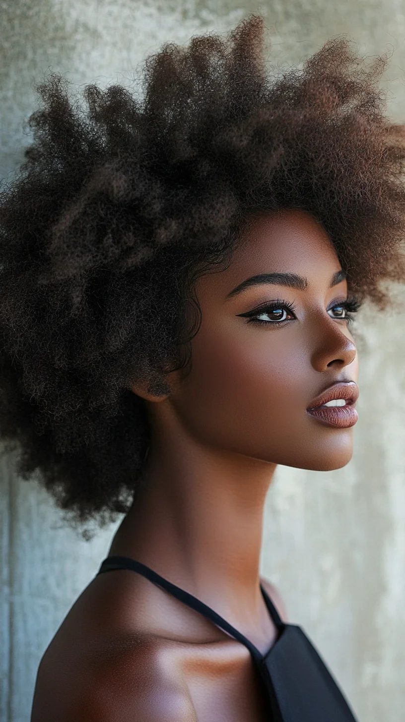 Embrace Your Natural Curls: The Bold and Beautiful Fro Aesthetic