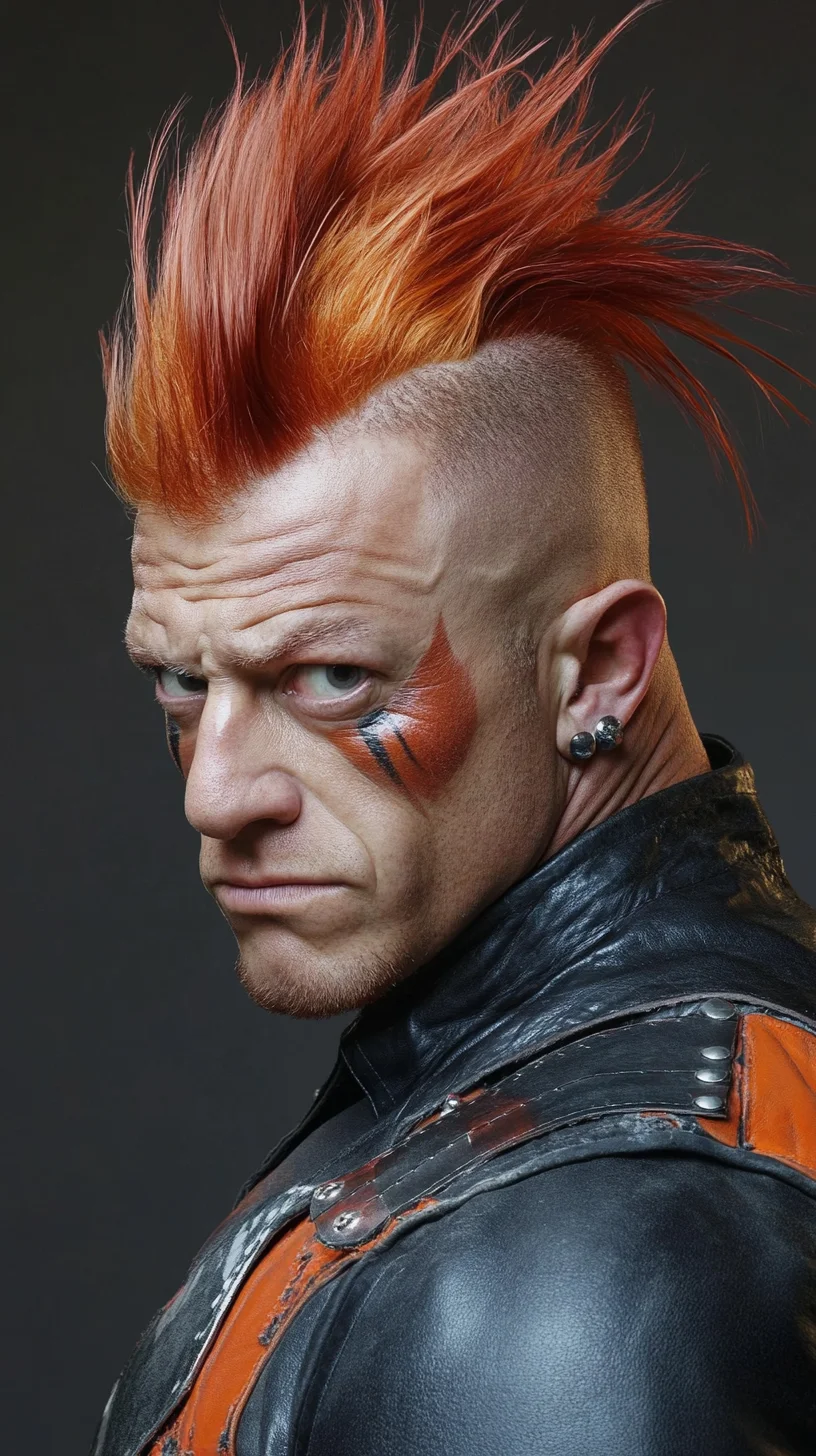 Fierce and Bold: The Ultimate Spiked Mohawk for a Standout Statement