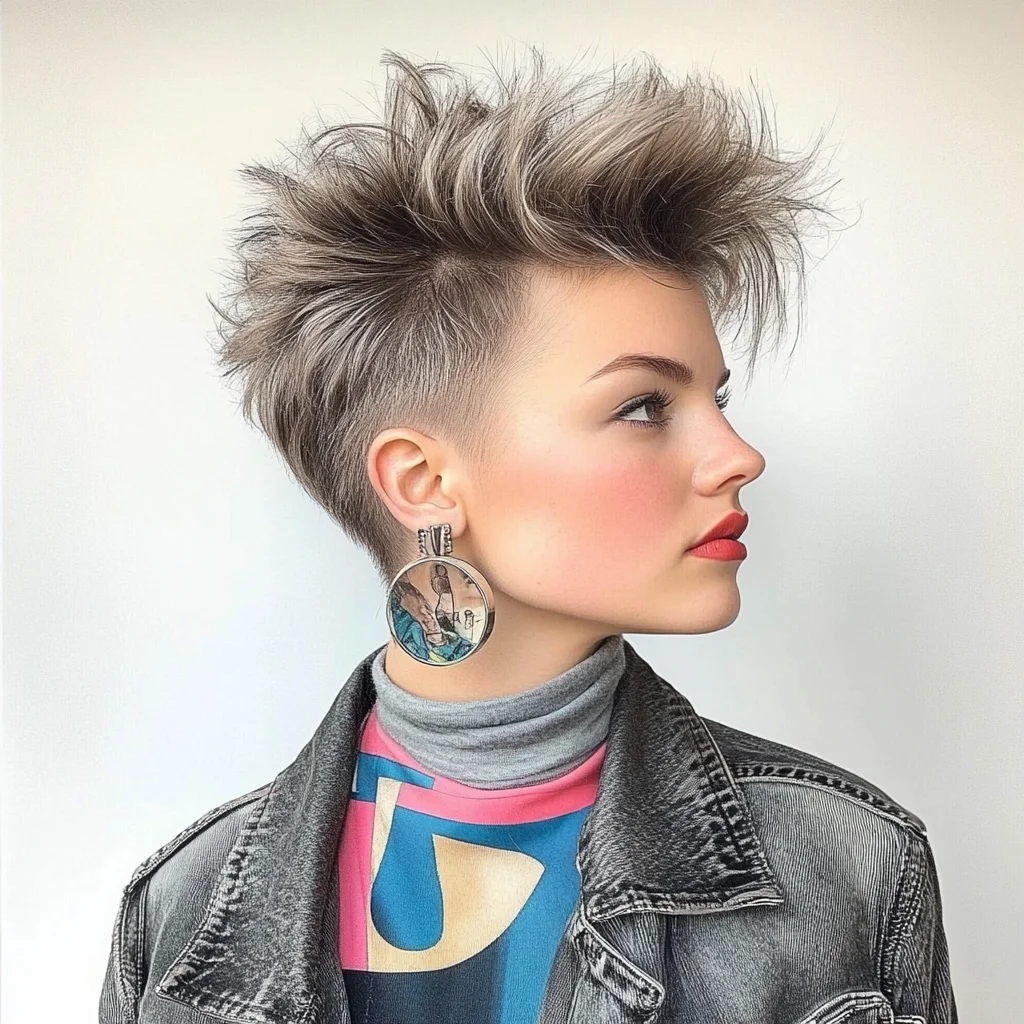 Iconic Textured Pixie: Bold, Edgy, and Effortlessly Chic