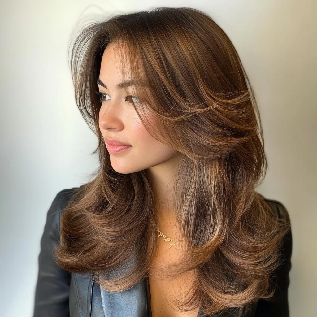 Luscious Layered Locks: The Ultimate Vibe for Effortless Elegance