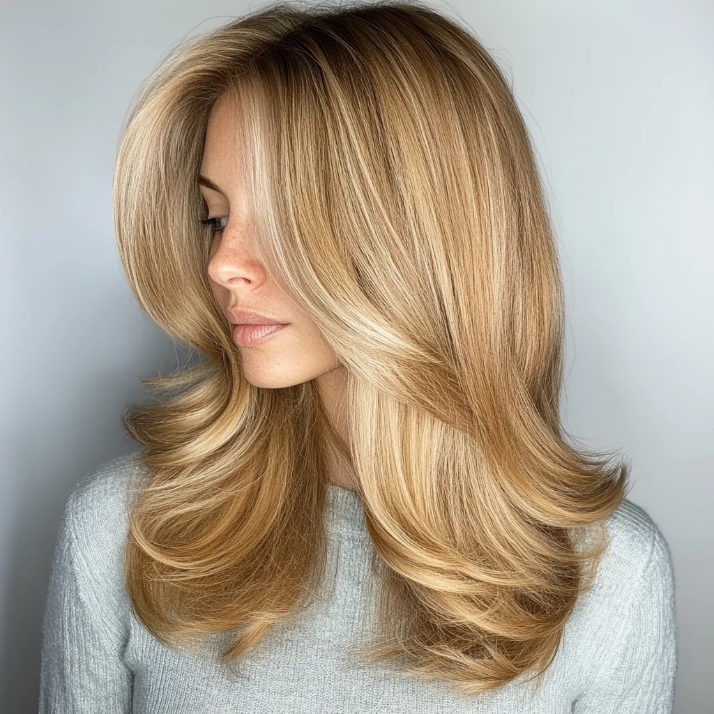 Luscious Layers: The Ultimate Soft and Voluminous Hairstyle for Radiant Elegance