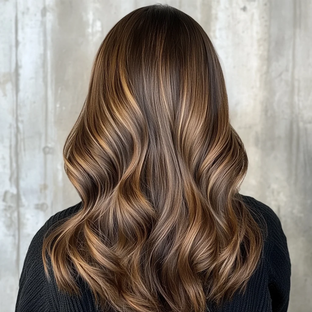 Luxurious Layered Waves: Embrace Volume and Shine with Stunning Dimension