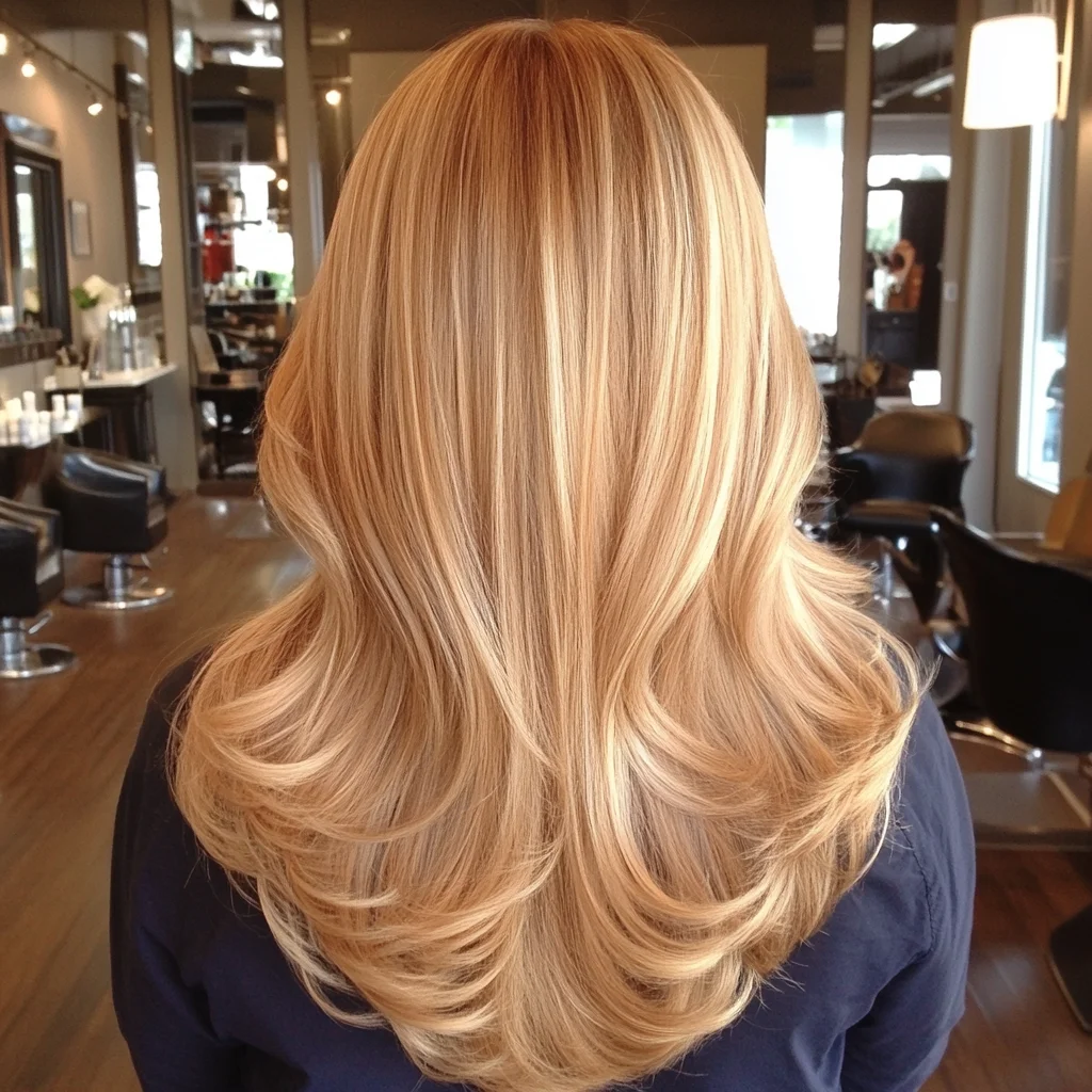 Luxurious Layered Waves: The Perfect Blend of Volume and Elegance