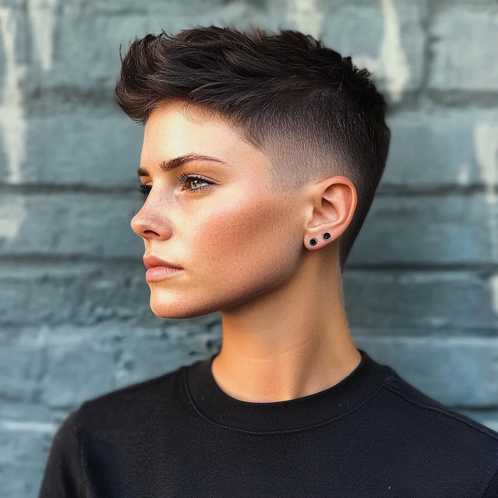 Modern Edgy Pixie: The Bold Statement Cut for Confident Individuals