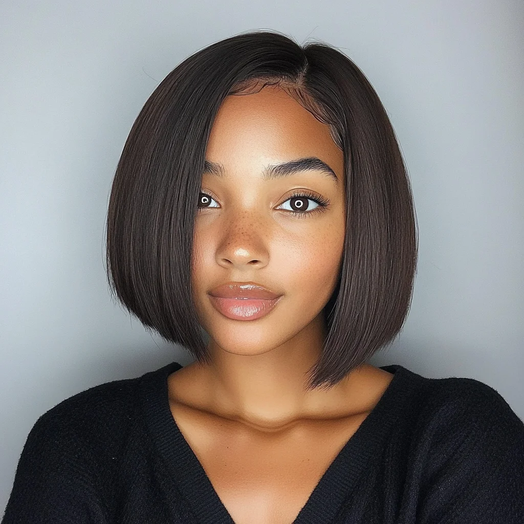 Sleek and Chic: The Effortless Lob That Transforms Your Look