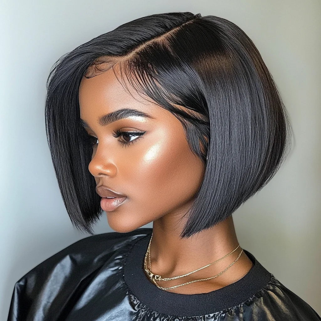 Sleek and Chic: The Modern Blunt Bob for Effortless Elegance