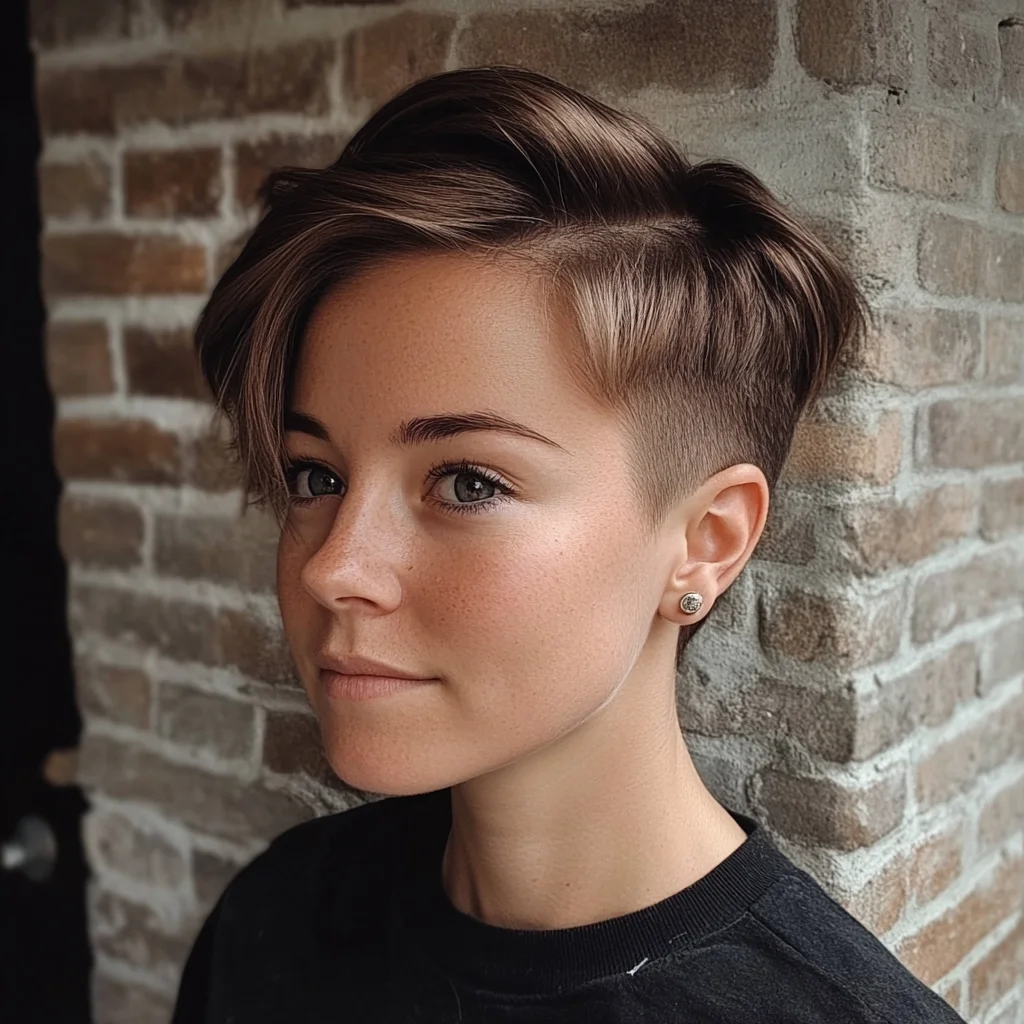 Sleek and Chic Undercut: The Perfect Blend of Edgy and Elegant