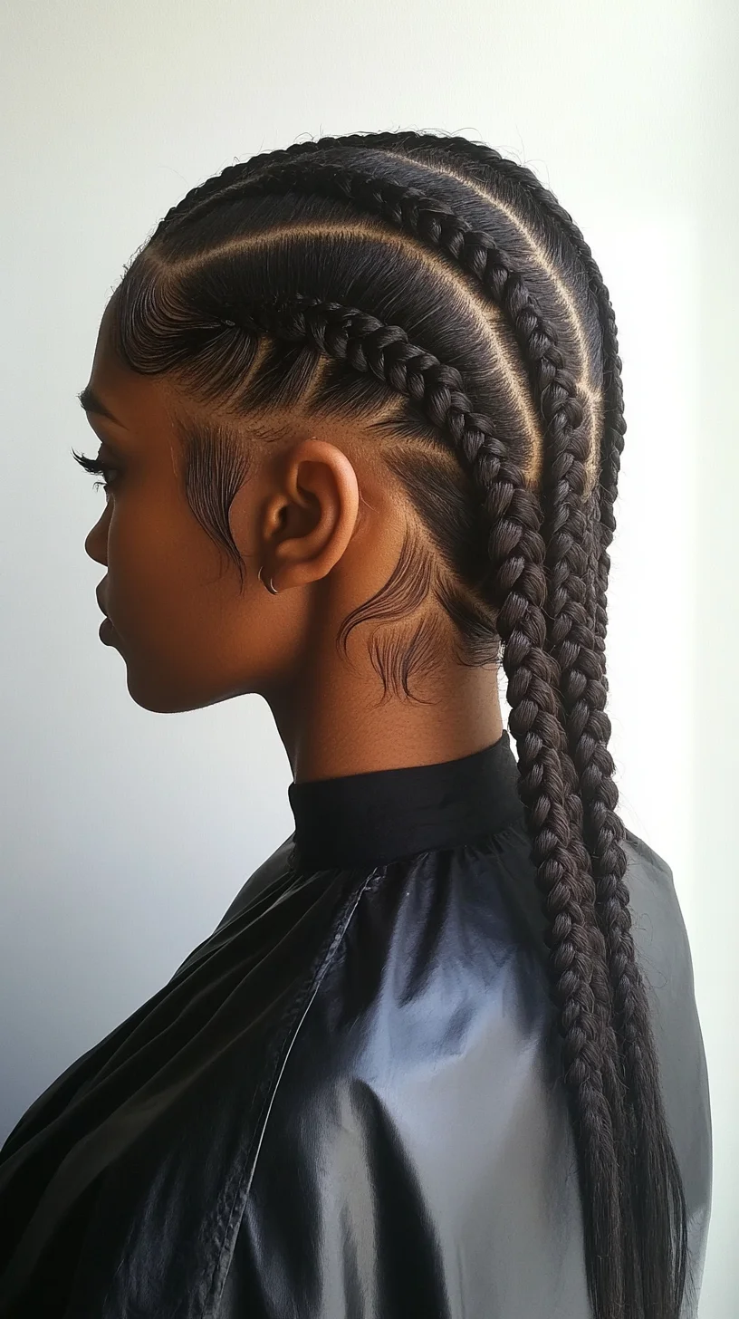 Sleek and Stylish: Enjoy the Allure of Intricate Box Braids