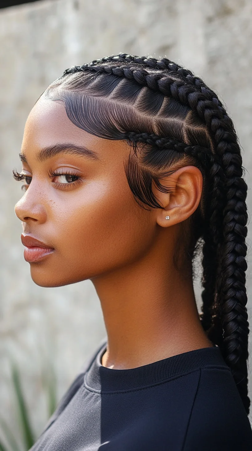 Sleek and Stylish: Mastering the Art of Braided Elegance