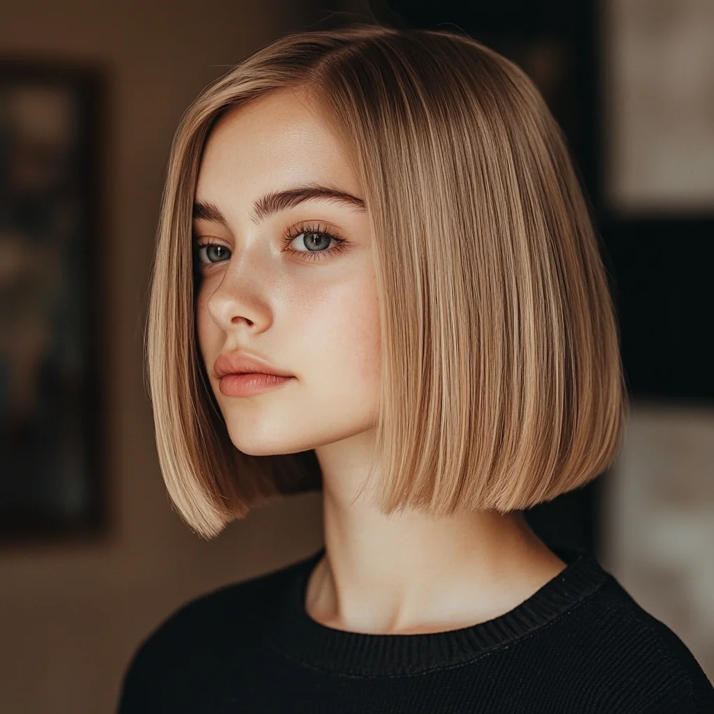 Sleek Blunt Bob: The Ultimate Chic Look for Effortless Elegance