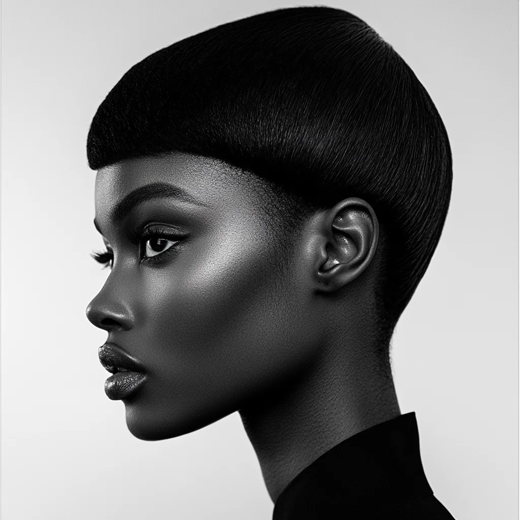 Sleek Elegance: The Modern Chic Bowl Cut for Bold Statements