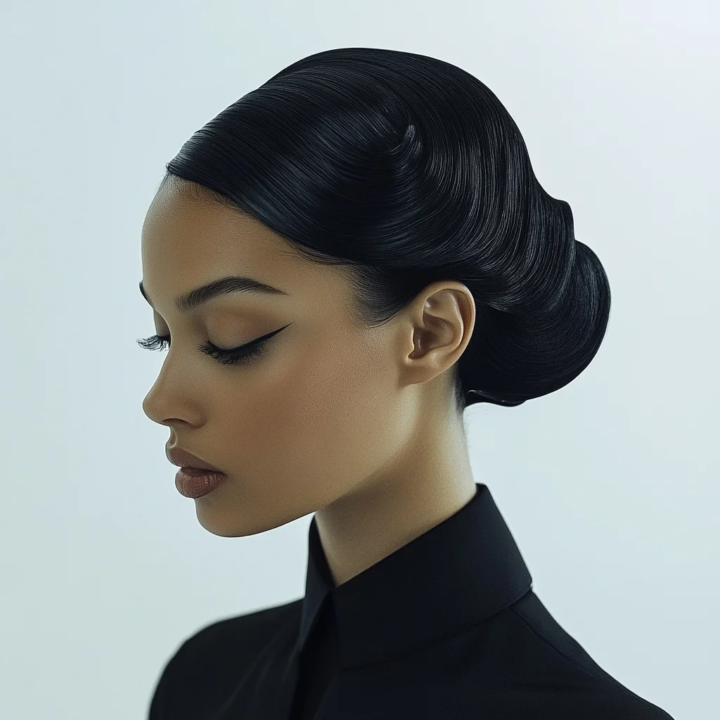 Sleek Elegance: The Timeless Chignon for Effortless Glamour