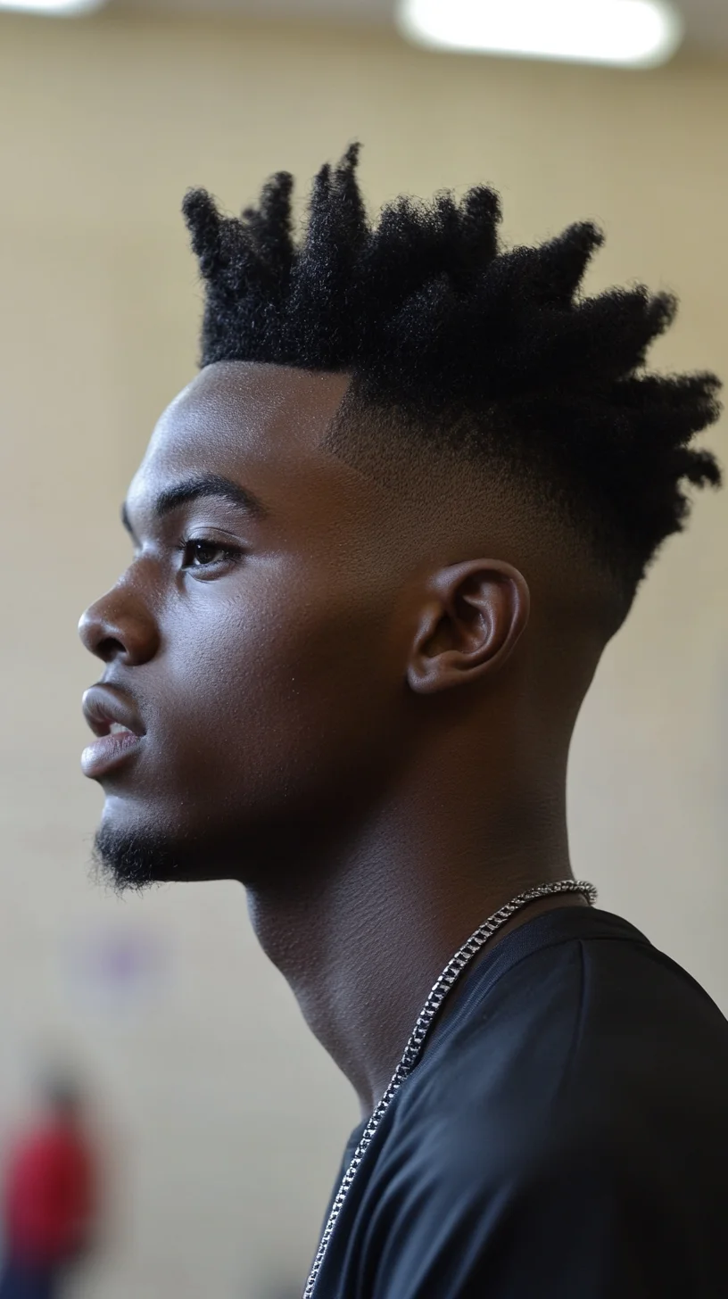 Stand Out with a Bold High Top Fade: The Ultimate Statement Style