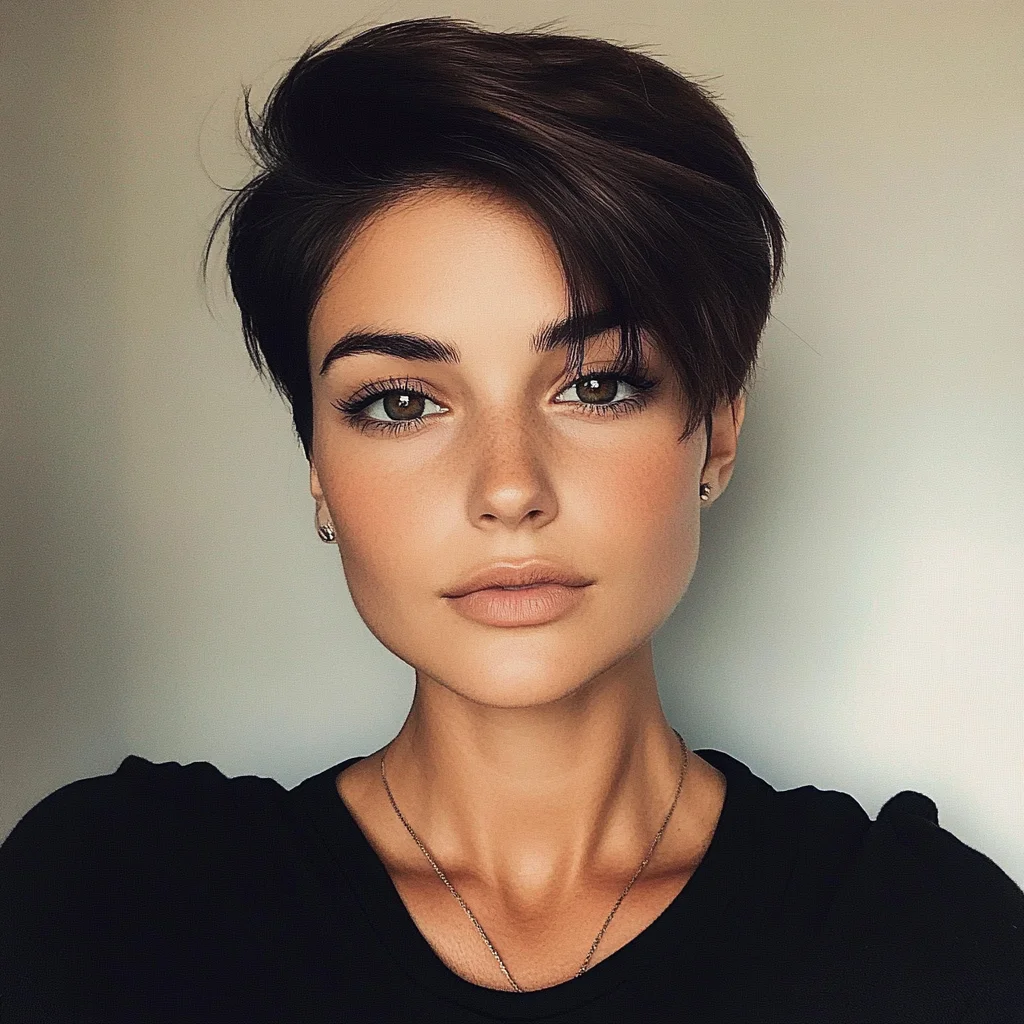 The Chic Sophistication of a Textured Pixie Cut