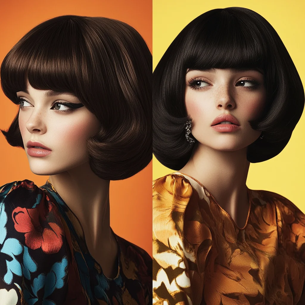 Timeless Elegance: The Chic Retro Bob with Modern Flair