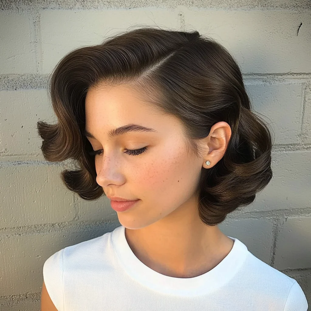 Timeless Elegance: The Chic Vintage Waves for Effortless Glamour