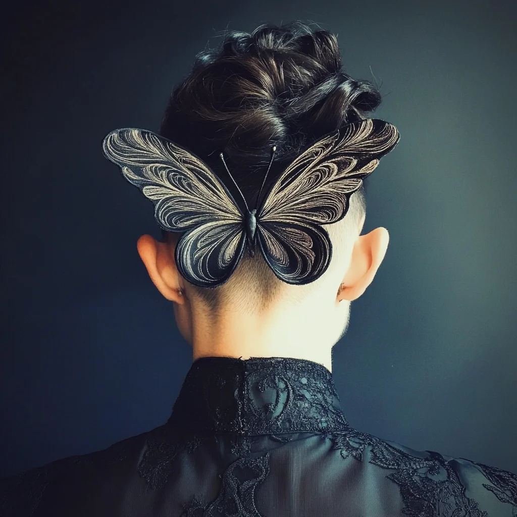 Transformative Elegance: The Butterfly-Inspired Updo for Any Occasion