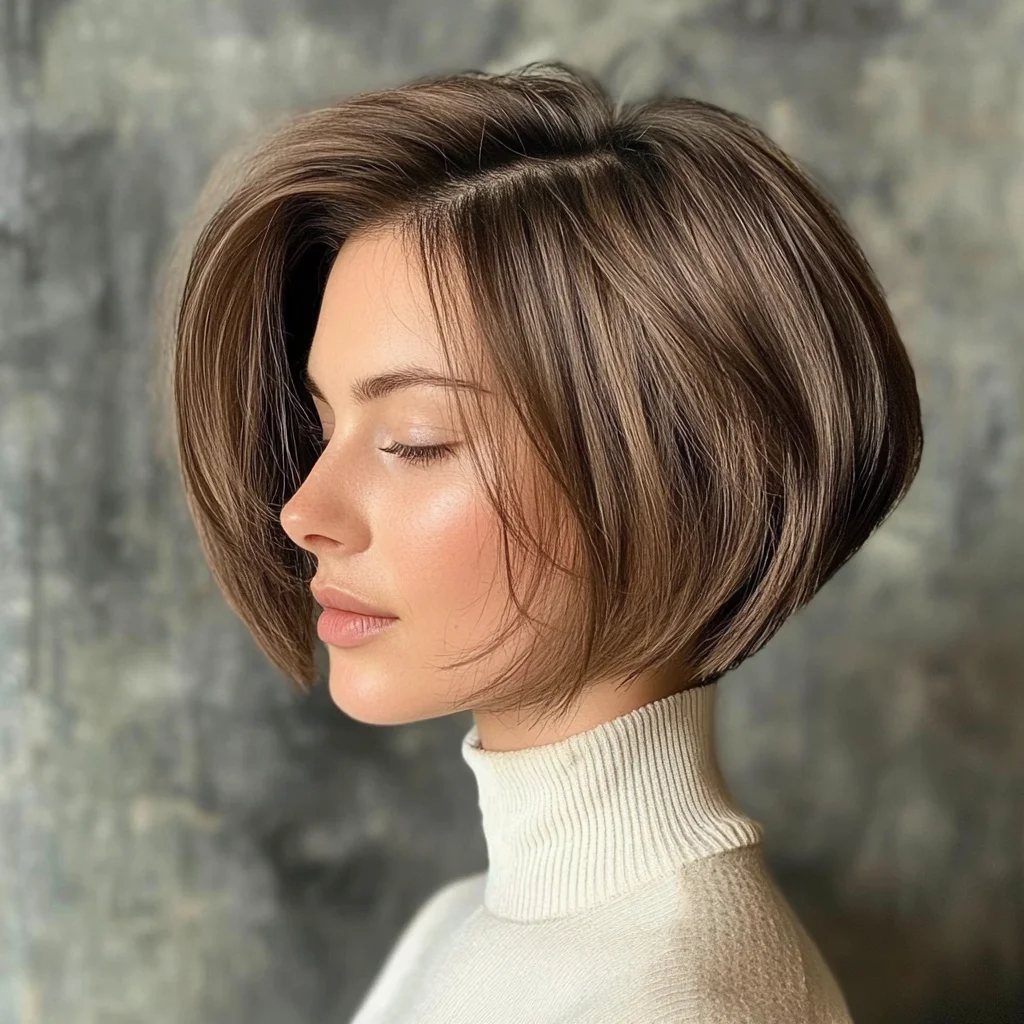 Trendy Bob Cut: The Versatile Style with Chic Volume and Sleek Lines