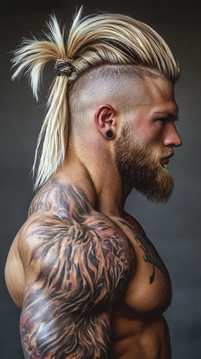 Unleash Your Inner Warrior with the Edgy Undercut Ponytail Hairstyle