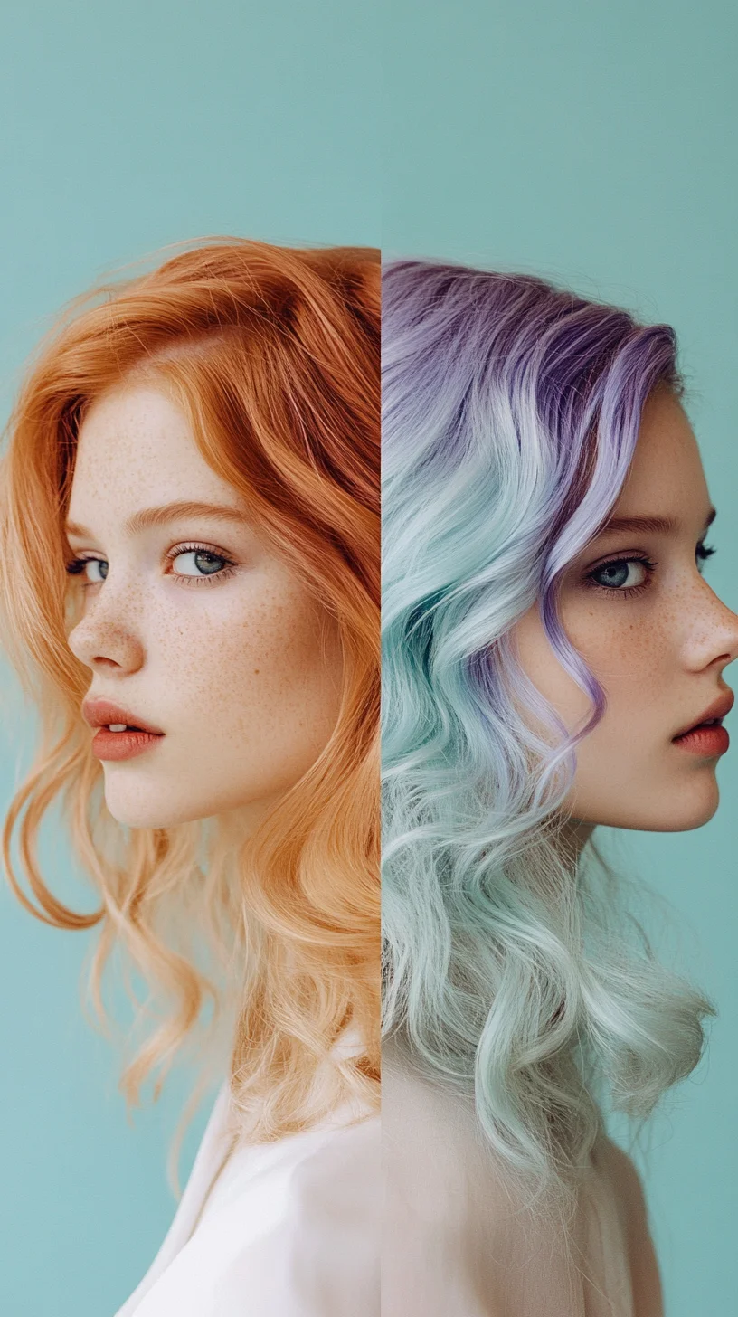 Vibrant Color Waves: Flirty Pastels and Bold Warm Tones Unite