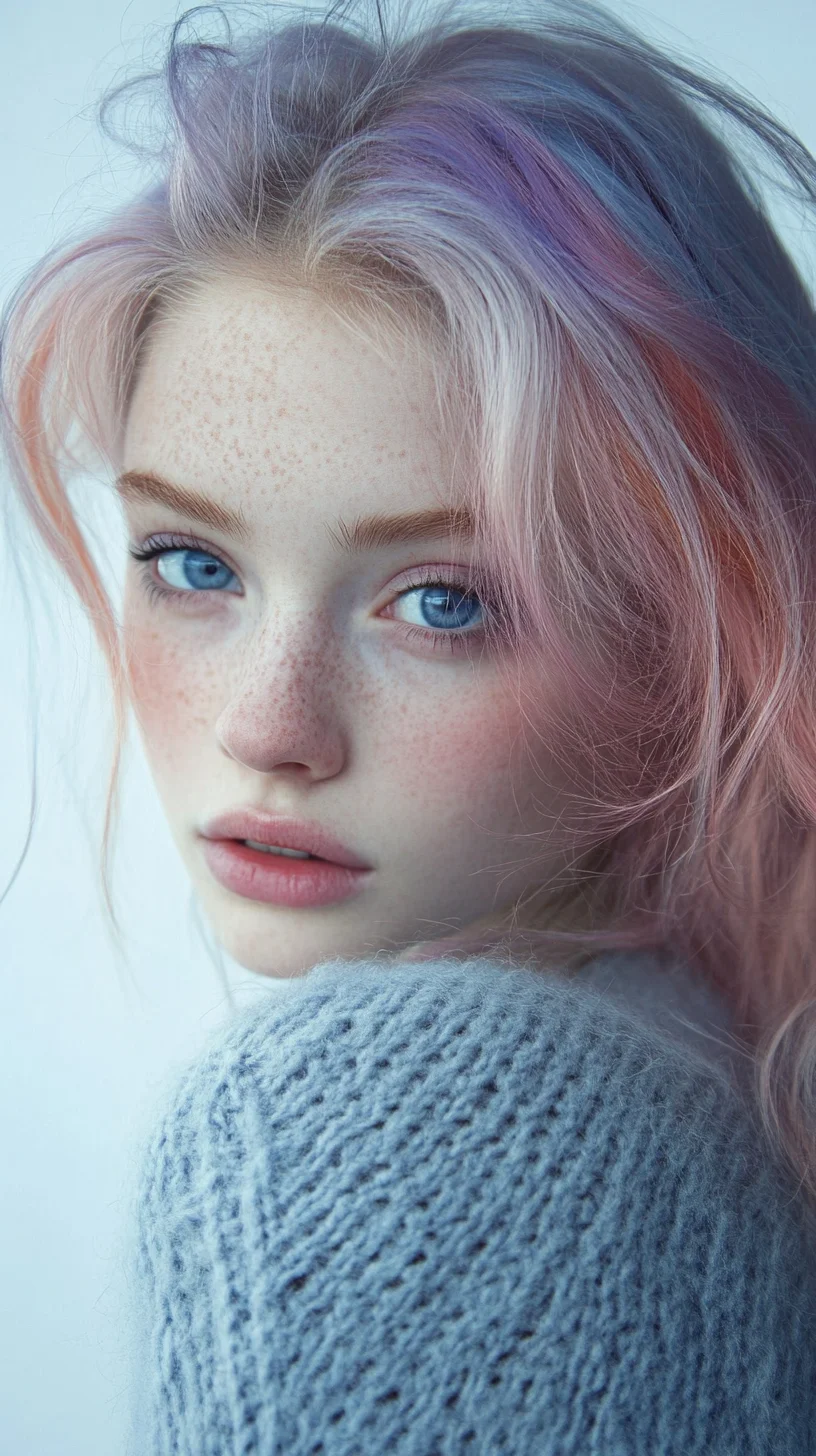 Whimsical Hues: Embrace Playful Pastels with Effortless Waves